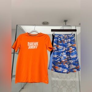 DSG Boys Athletic Shorts/Top Matching Set